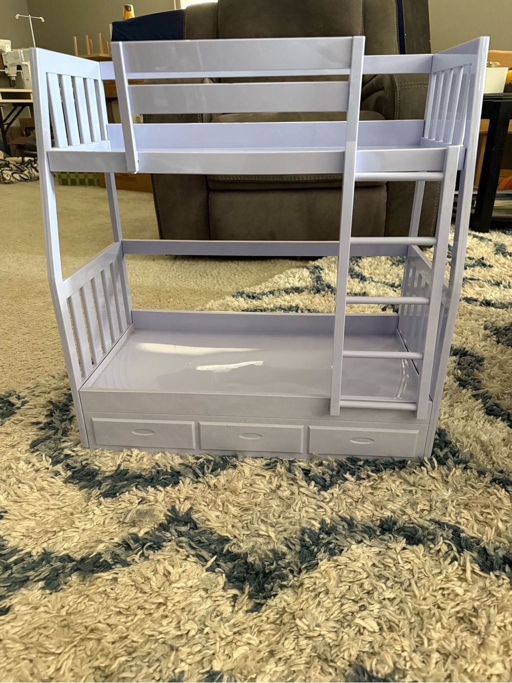 Doll bunk bed